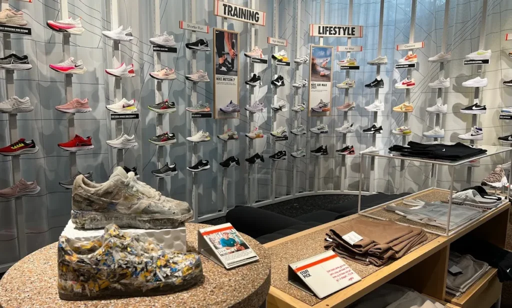 Nike Well Collective – Williamsburg Em Williamsburg, a Nike Well Collective, na N 6th St, é o lugar para quem vive um lifestyle ativo com estilo. Focada em bem-estar, a loja oferece tênis para corrida, treino e uso casual, com destaque para linhas como Air Max e Pegasus. O espaço é moderno, com uma vibe que combina com a energia artsy do bairro. Mais do que uma compra, é uma experiência que conecta você à cultura de movimento do Brooklyn. Ideal para quem quer performance e estilo em um só lugar.