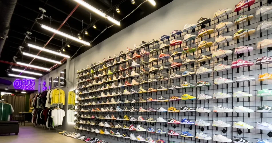 lojas de sneakers em miami