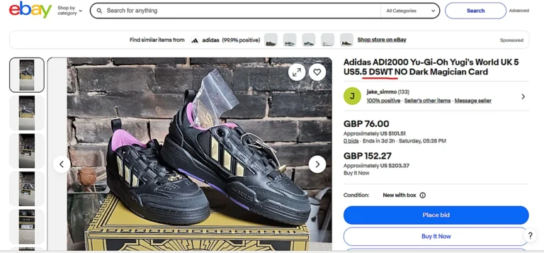 Recomendação: O que é DSWT? Entenda o Significado de Deadstock With Tags nos Sneakers