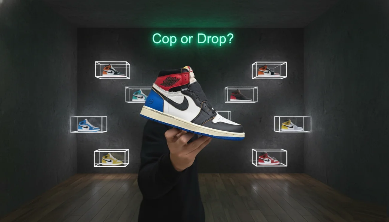 O que é Cop or Drop? Entenda o significado no universo sneaker