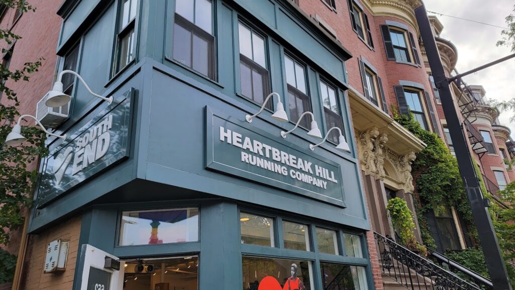 Heartbreak hill sneakers stores boston