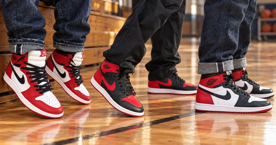 Air Jordan 1 Chicago, Bred e Black Toe: história e diferenças