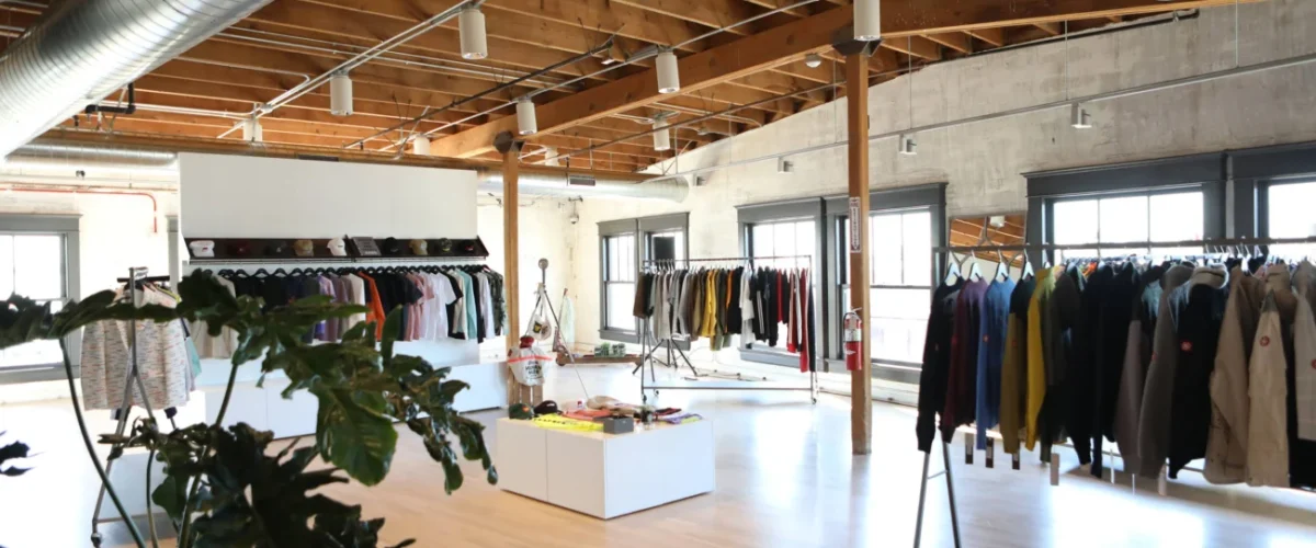 Interior da loja Bodega no complexo ROW DTLA, em Los Angeles.