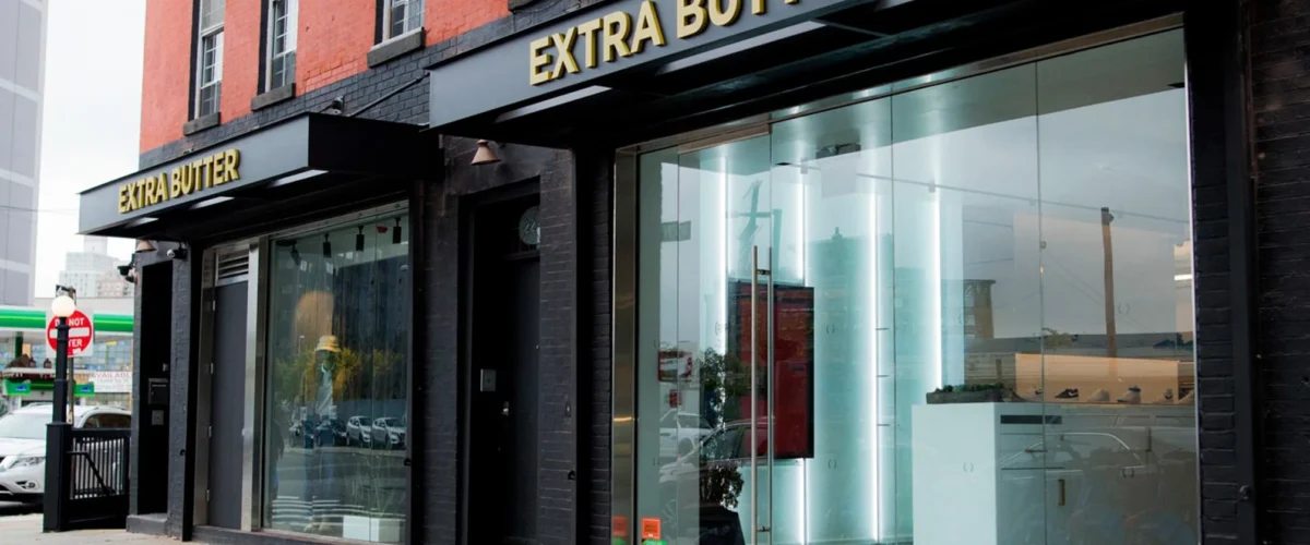 Loja Extra Butter na Jackson Avenue, em Long Island City, Queens, Nova York.