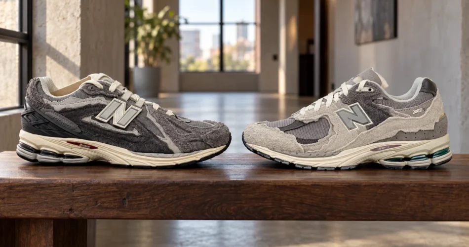 New Balance 2002R vs 1906R frente a frente na comparação