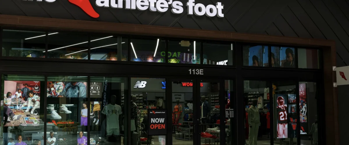 Loja The Athlete’s Foot na Monroe Drive NE, em Atlanta, Geórgia.