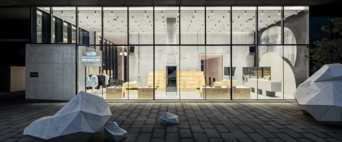 vans seoul ryse hongdae store facade 90sneakers com
