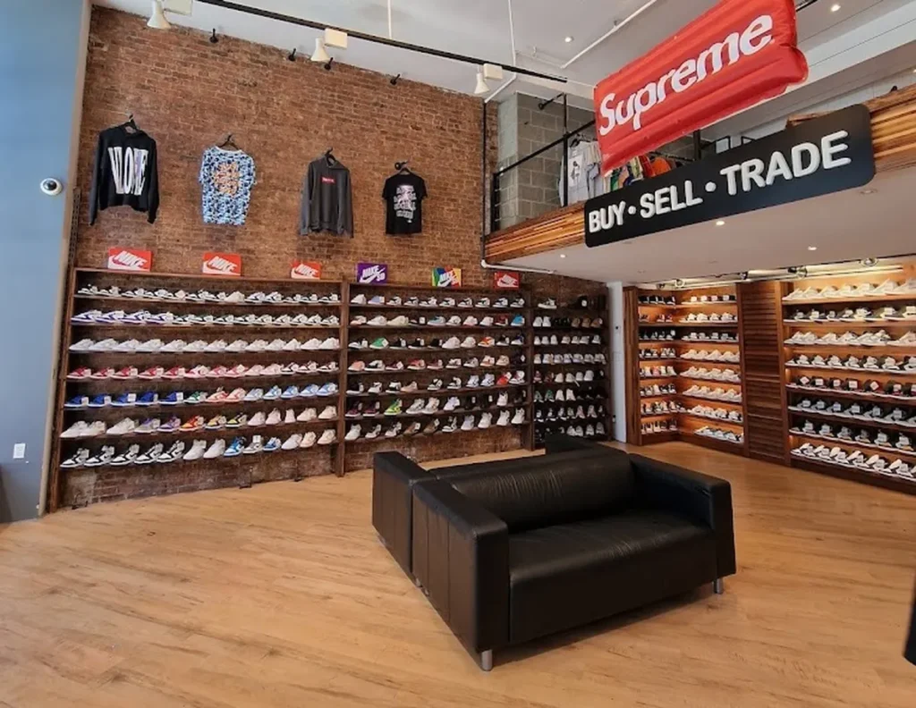 A Sneaker City Manhattan Variety sneaker store A Sneaker City Manhattan