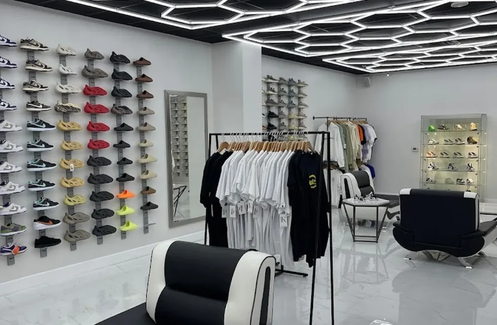 Inside view of Impossible Kicks at Orlando International Premium Outlets