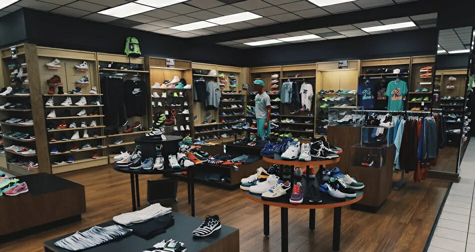 Inside view of Cool J's store in Miami