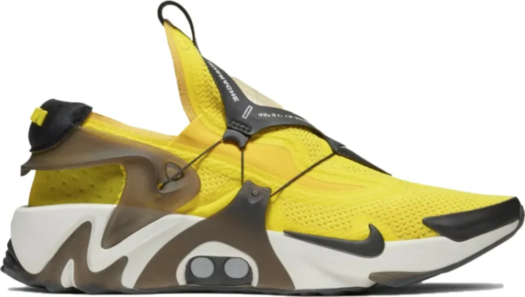 image futuristic shoe Nike adapt huarache opti