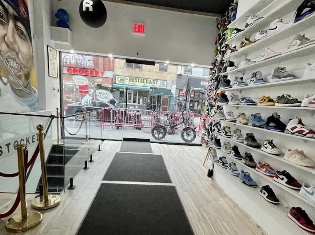 Restocked Manhattan Consigned sneaker store Restocked Manhattan