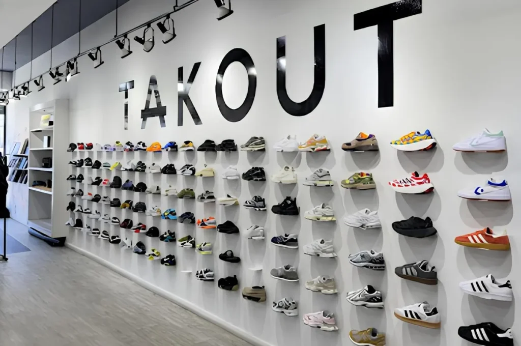 TAKOUT NY Sneaker store TAKOUT NY
