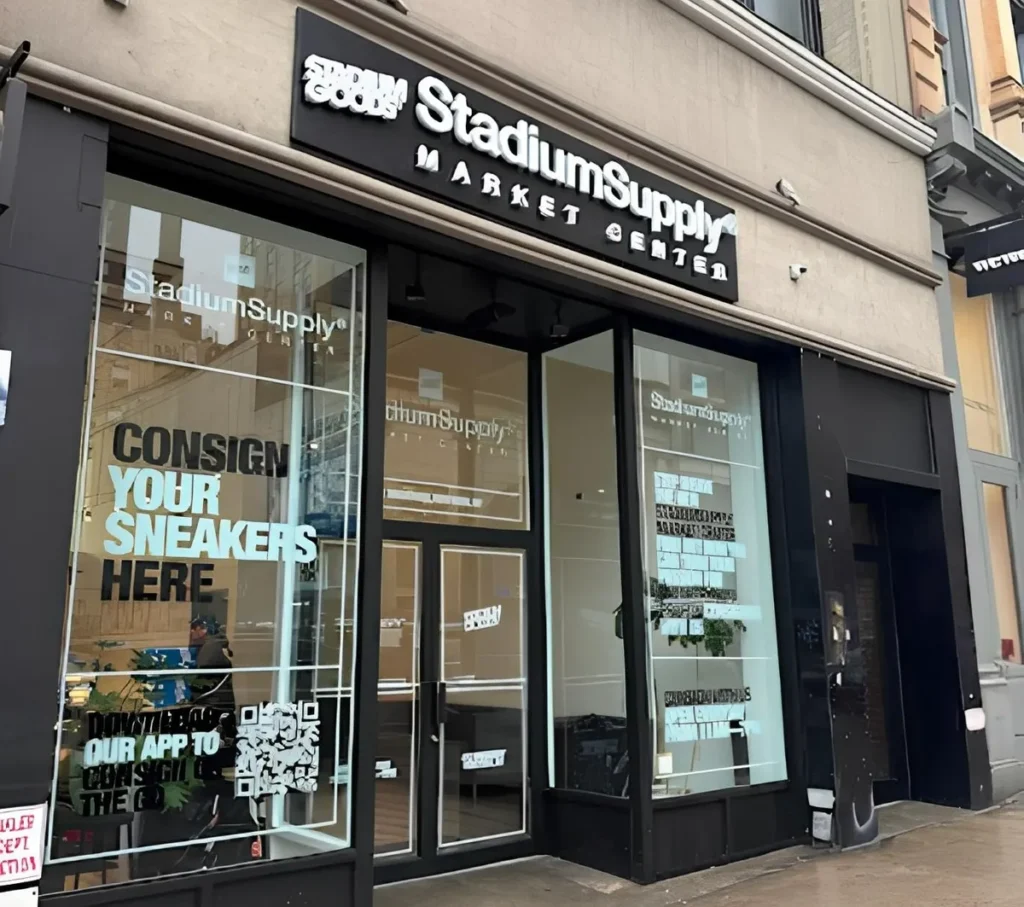 Stadium Goods Broadway NYC storefront