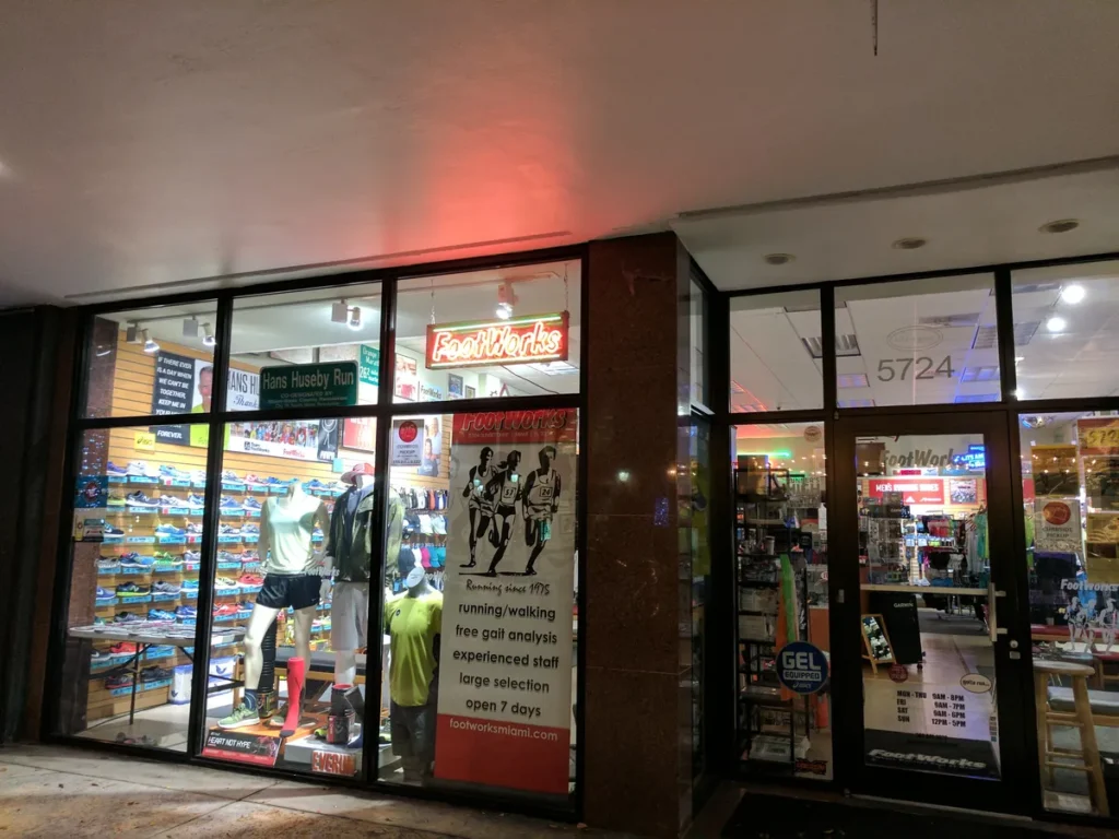 FootWorks Running en South Miami con zapatillas de running y asesoría personalizada