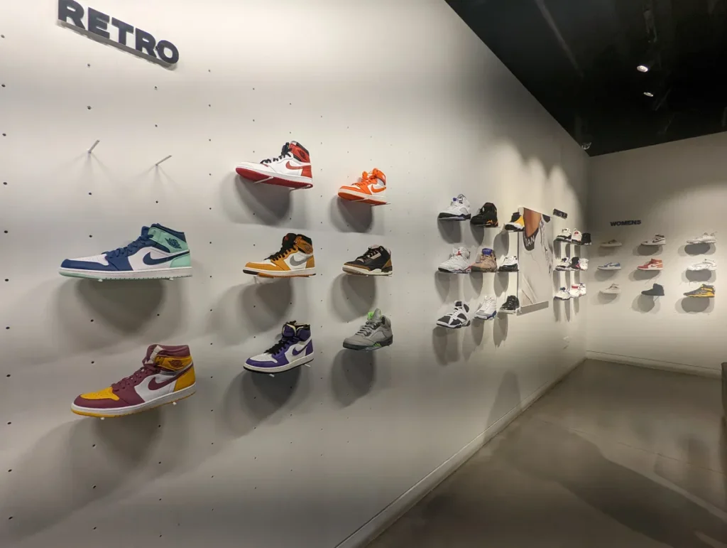 Loja de Calçados em Los Angeles Jumpman LA tênis e calçados em LA