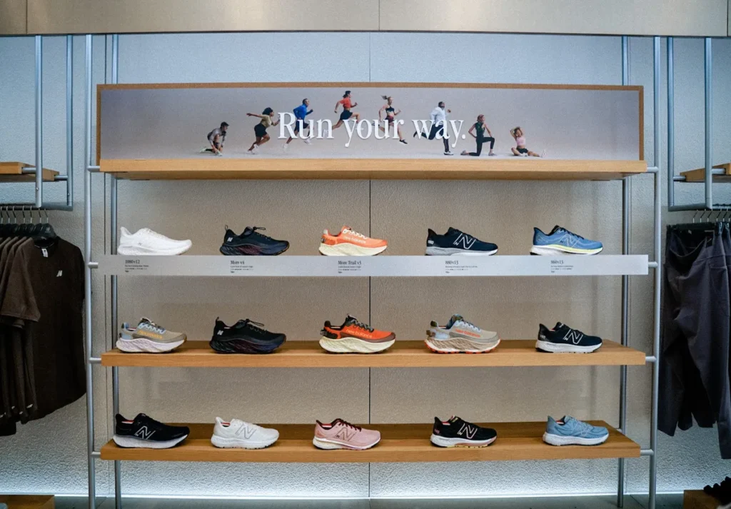Loja de Calçados em Los Angeles New Balance Brentwood tênis e calçados em LA
