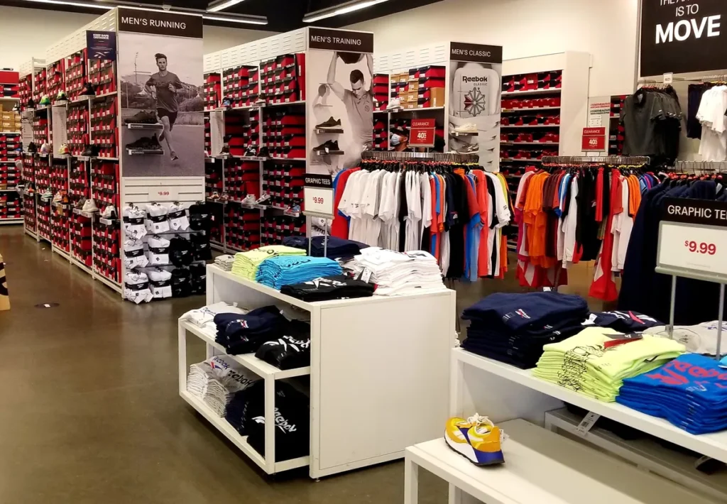 Loja de Calçados em Los Angeles Reebok tênis e calçados em LA