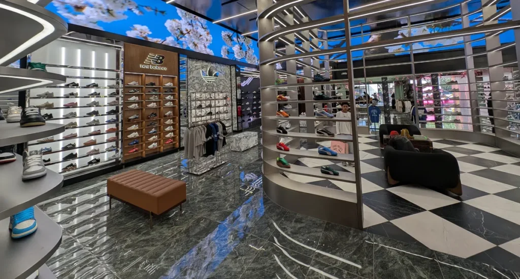 Loja de Calçados em Los Angeles Shoe Palace tênis e calçados em LA