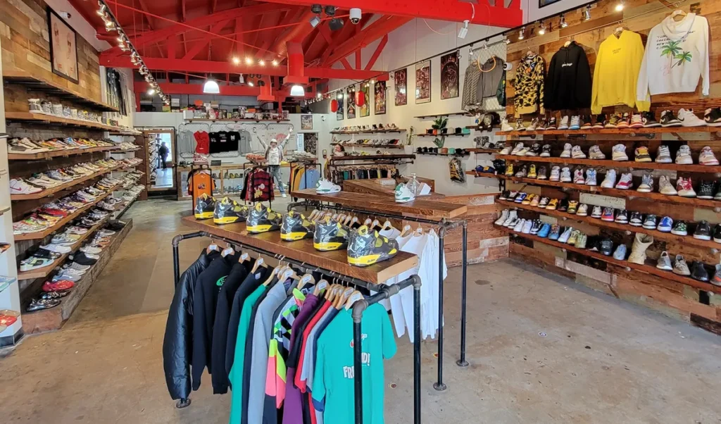Loja de Calçados em Los Angeles Sneakerhead Melrose tênis e calçados em LA