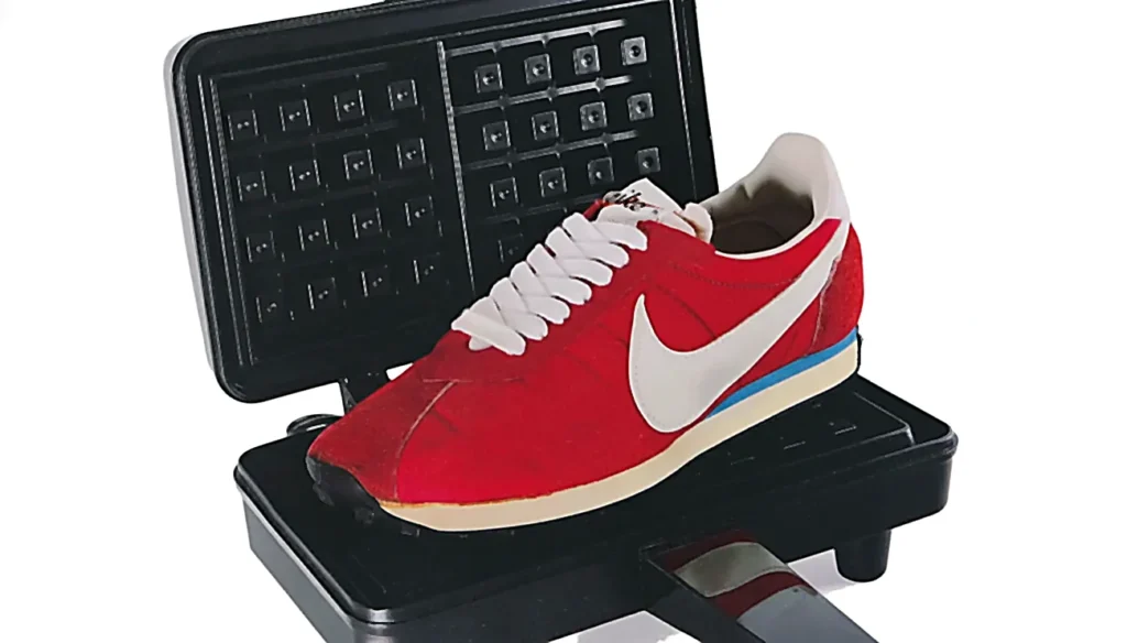 First Nike shoes with waffle sole