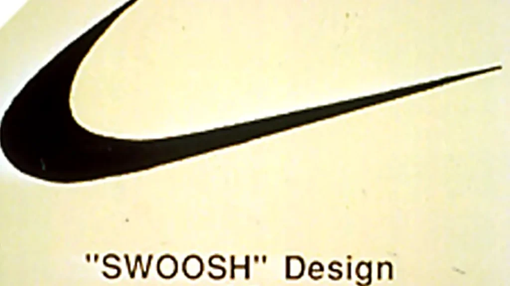 Original Swoosh design by Carolyn Davidson