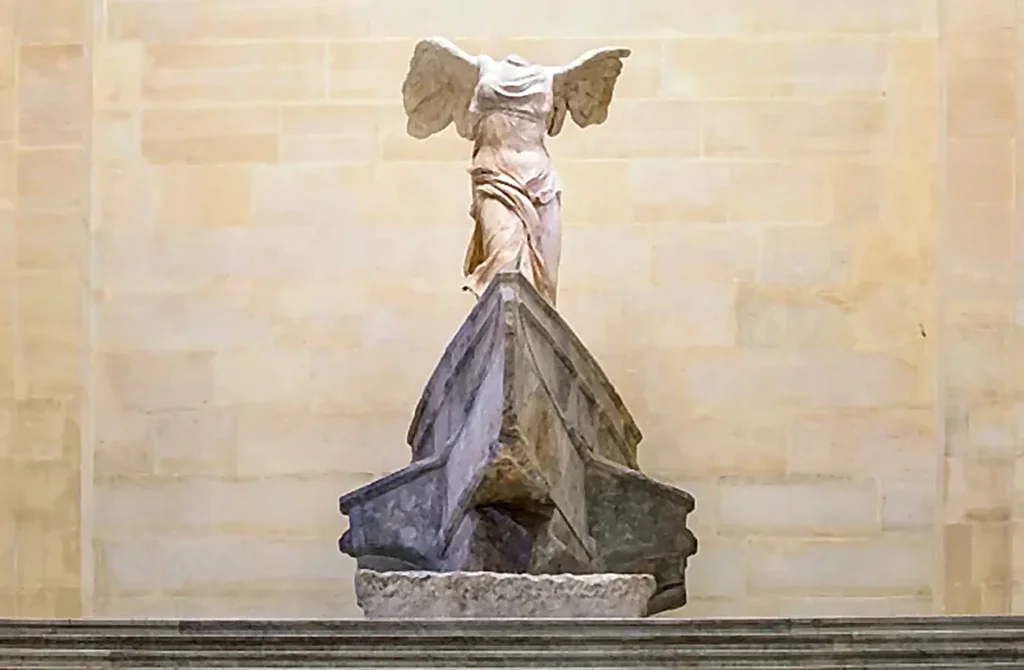 Greek goddess Nike, symbol of victory