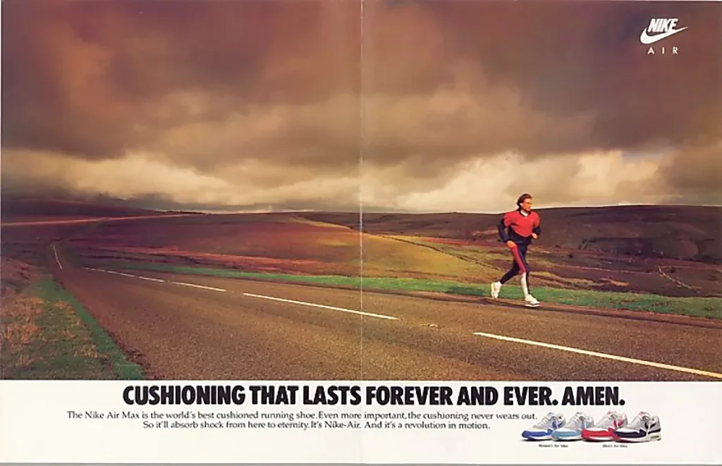 Nike Air Max 1 1987 first visible air