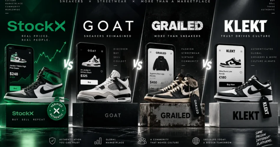 tockx vs goat vs grailed vs klekt 90sneakers com