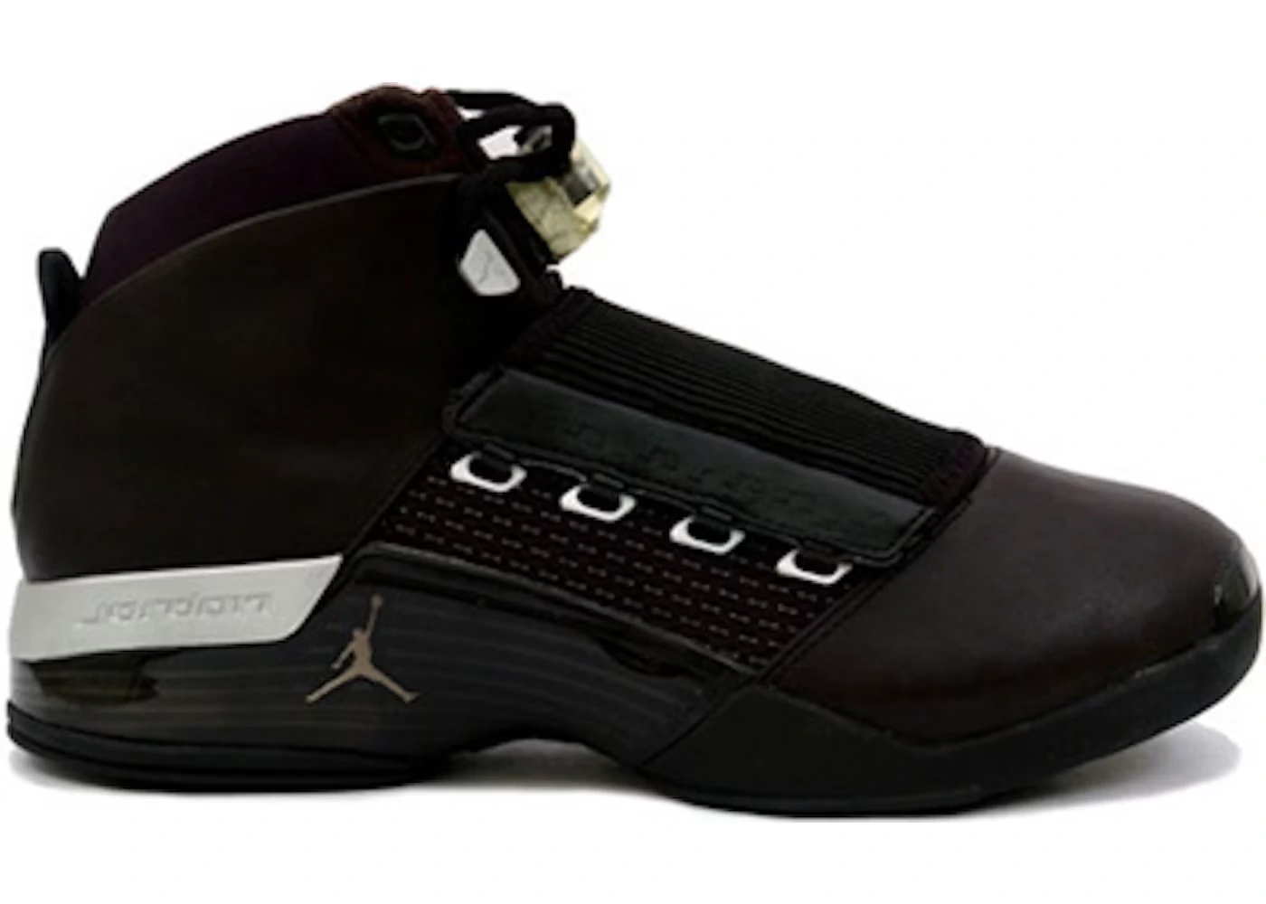 Air Jordan 17 Black Metallic Silver, 2002 edition
