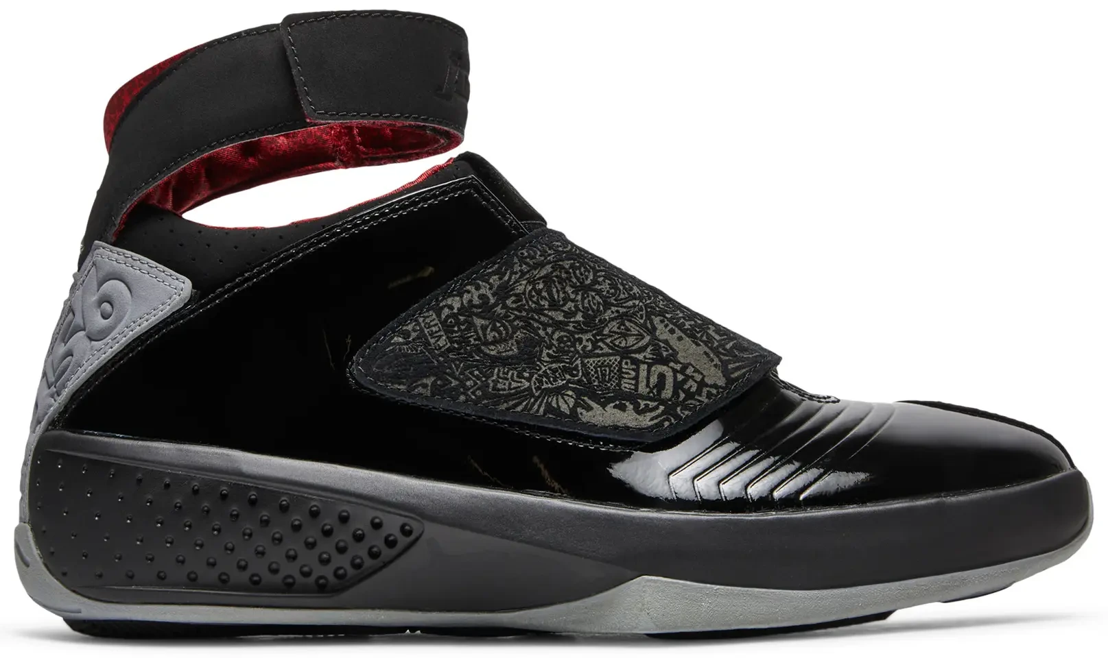 Air Jordan 20 Stealth Black Stealth Varsity Red, 2005 edition