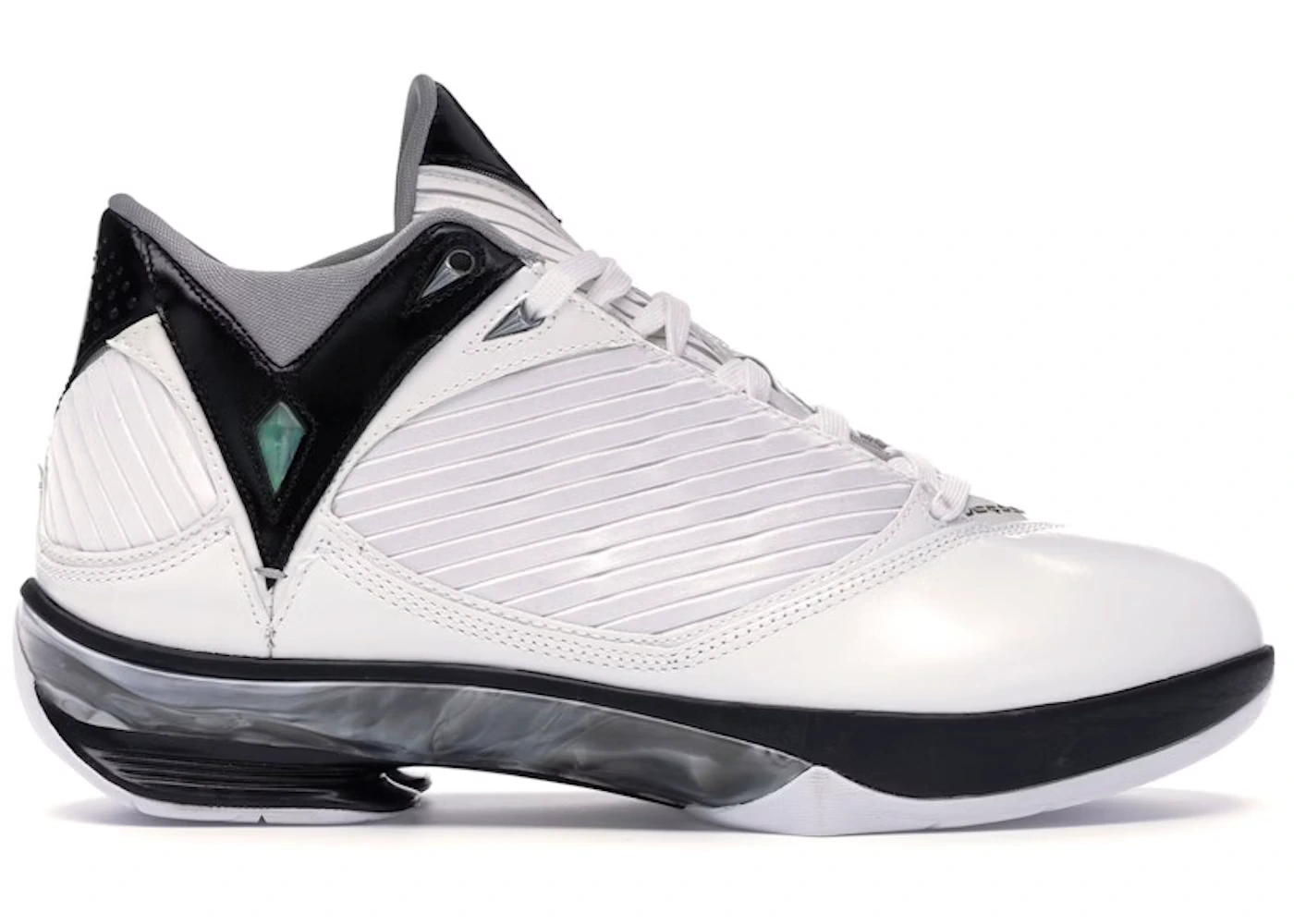 Air Jordan 2009 White Metallic Silver Black, 2009 edition