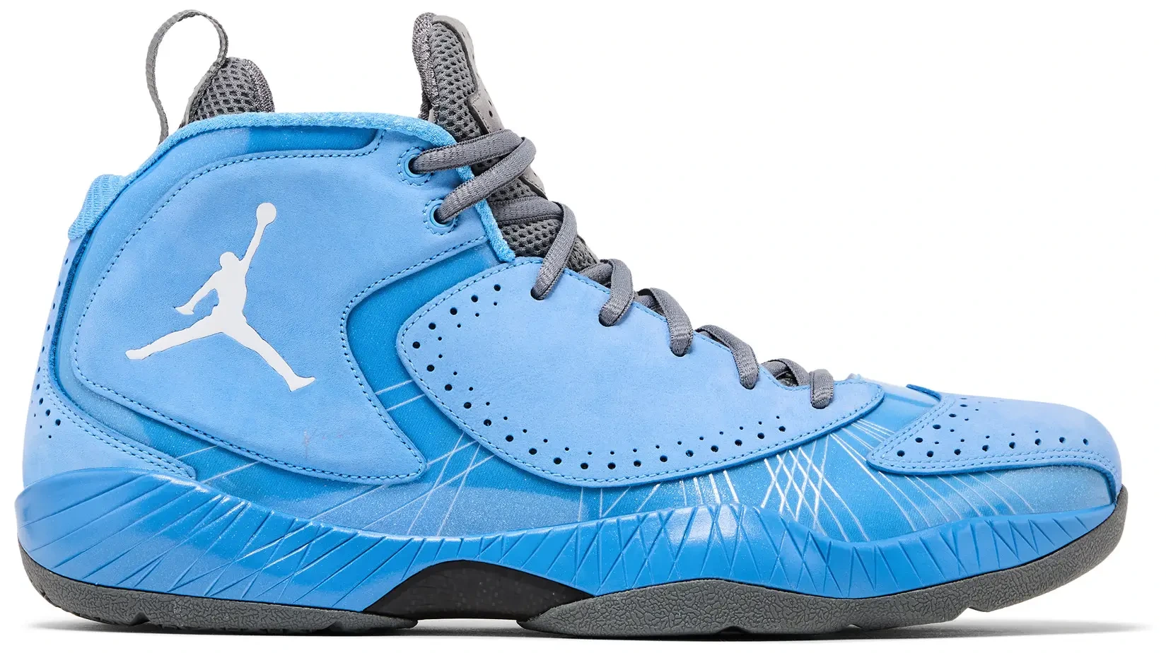 Air Jordan 2012 Deluxe UNC University Blue White Dark Steel Grey, 2012 edition