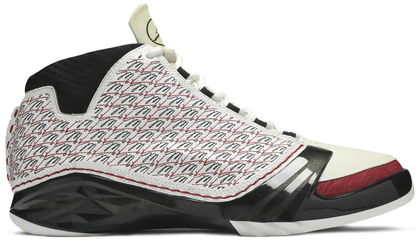 Air Jordan 23 All-Star White Black Varsity Red, 2008 edition