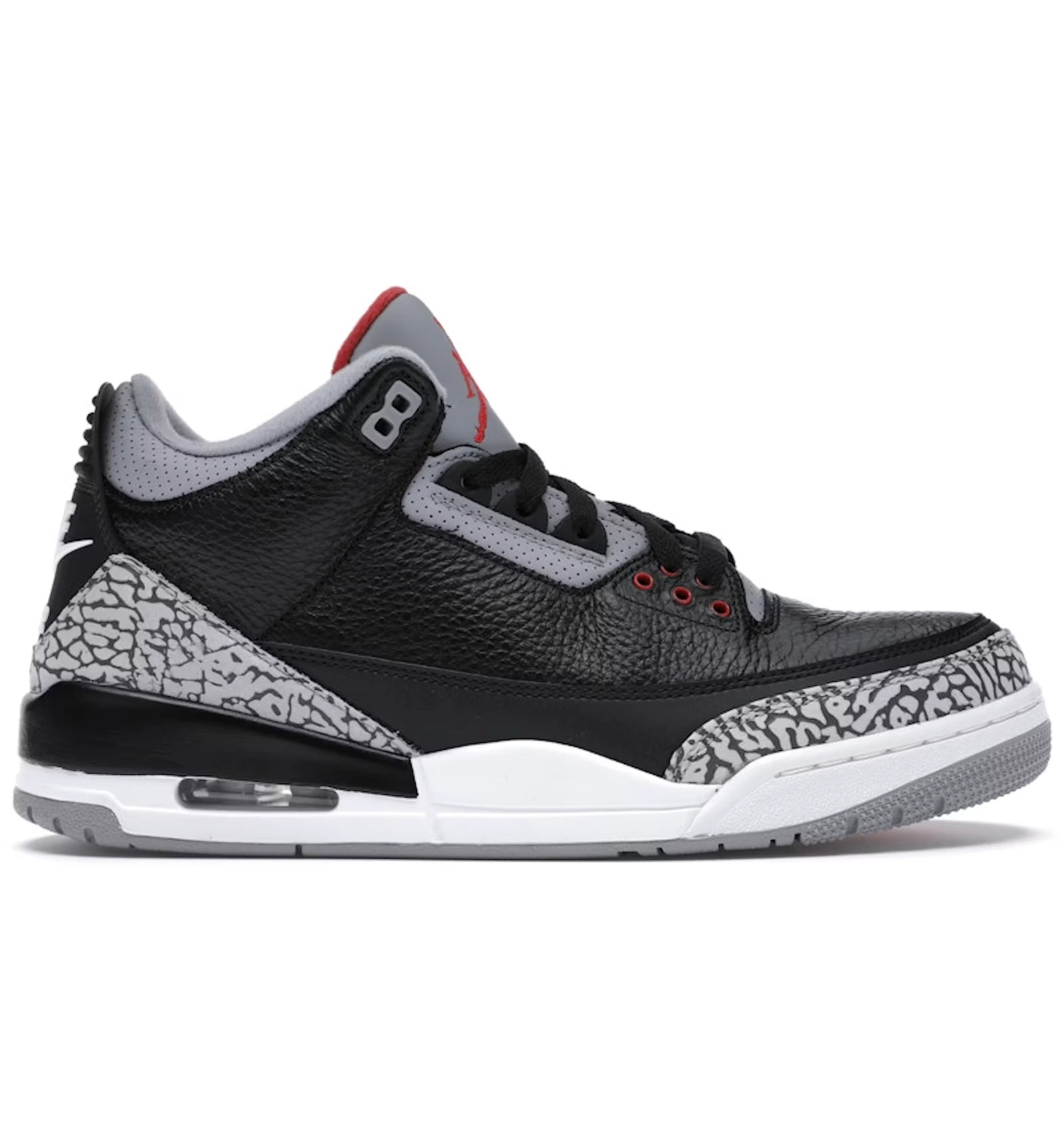 Air Jordan 3 Black Cement, 2018 edition