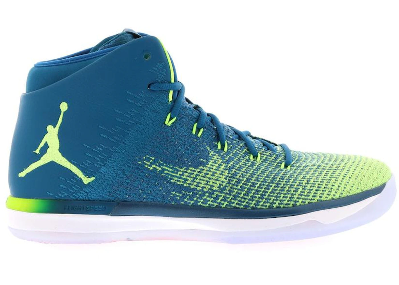 Air Jordan 31 Green Abyss / Ghost Green / White (Rio), 2016 edition