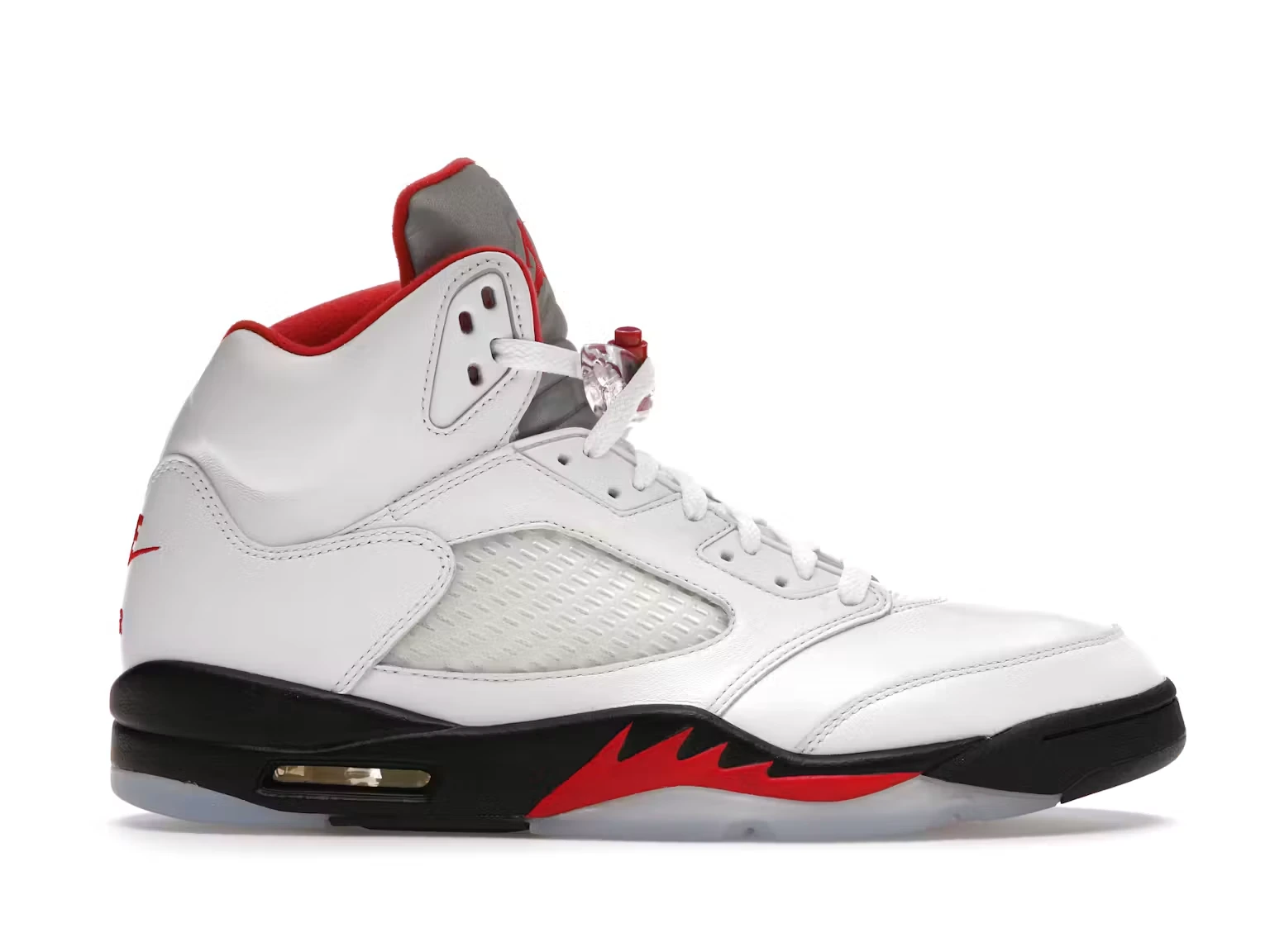 Air Jordan 5 Fire Red Silver Tongue, 2020 edition