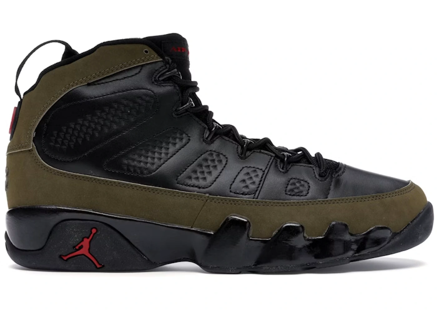 Air Jordan 9 Olive, 2002 edition
