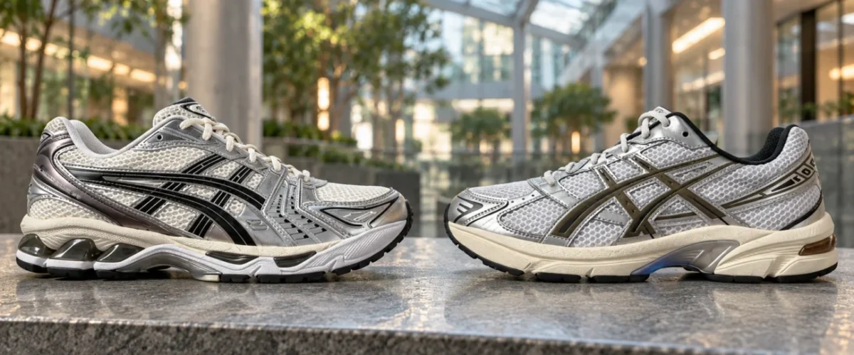 asics gel kayano 14 vs gel 1130 o que muda na escolha 90sneakers com
