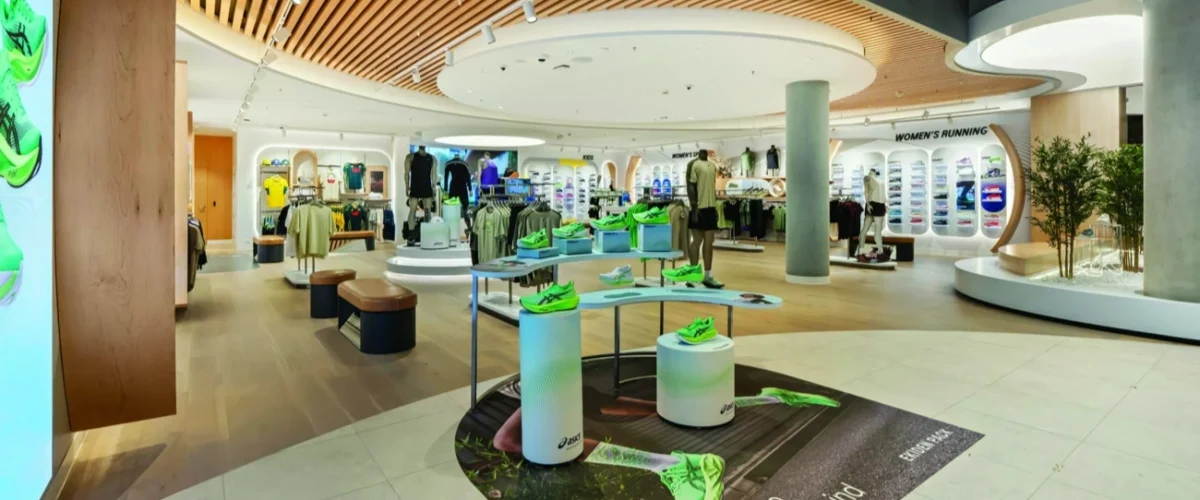 asics melbourne chadstone store interior 90sneakers com
