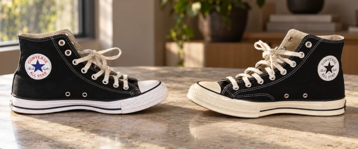 chuck taylor all star vs chuck 70 o que muda nos detalhes 90sneakers com