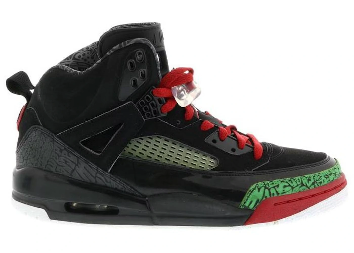 Jordan Spizike Black Red Green, 2007 edition