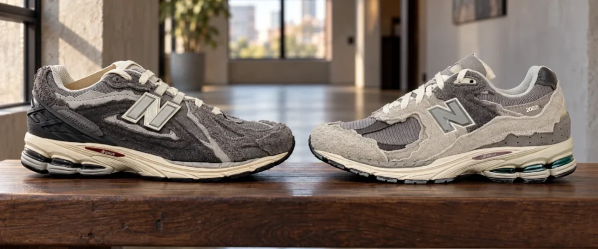 new balance 2002r vs 1906r cabedal ajuste e personalidade 90sneakers com