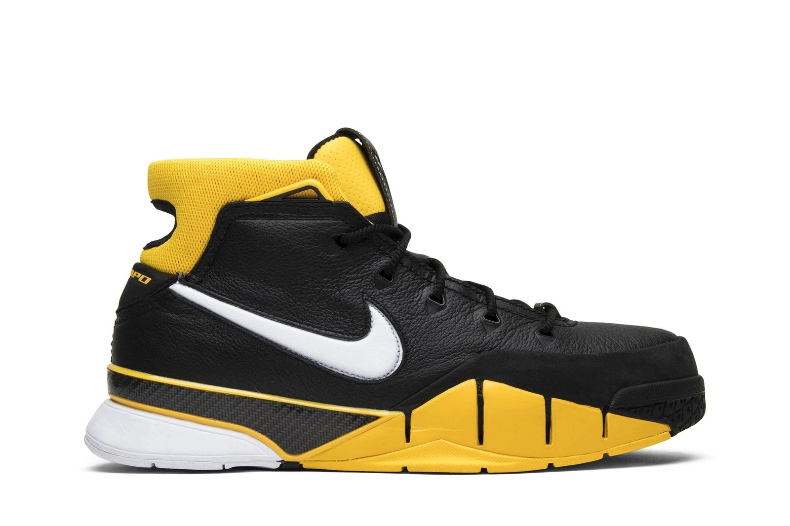 Nike Kobe 1 Black Maize, 2018 edition