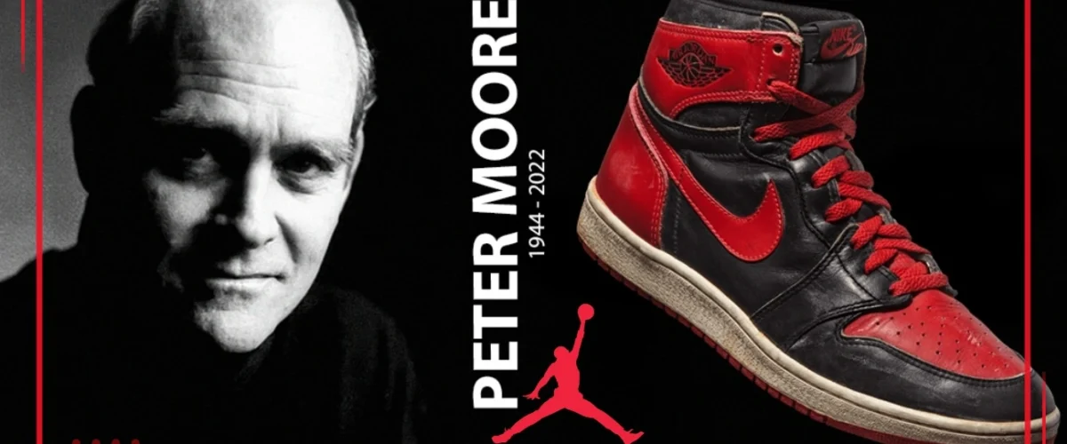 peter moore air jordan 1 and jumpman logo creator
