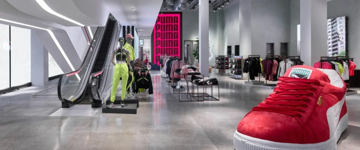 puma new york fifth avenue store interior 90sneakers com