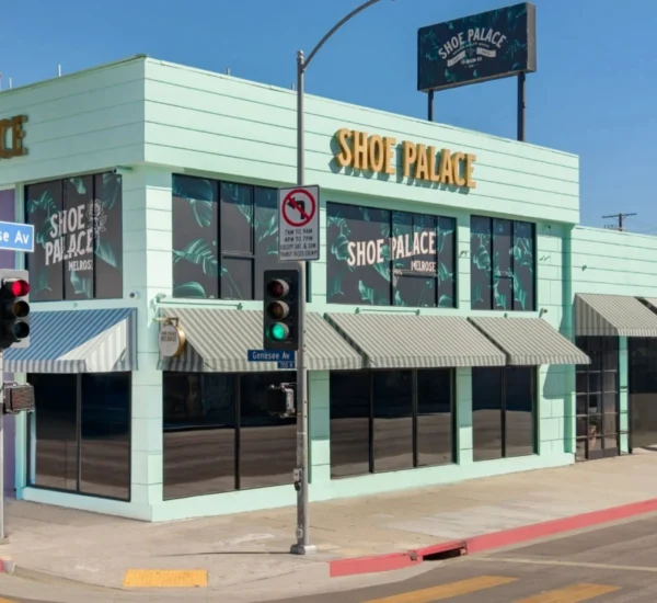 shoe palace nine three melrose los angeles storefront 90sneakers com