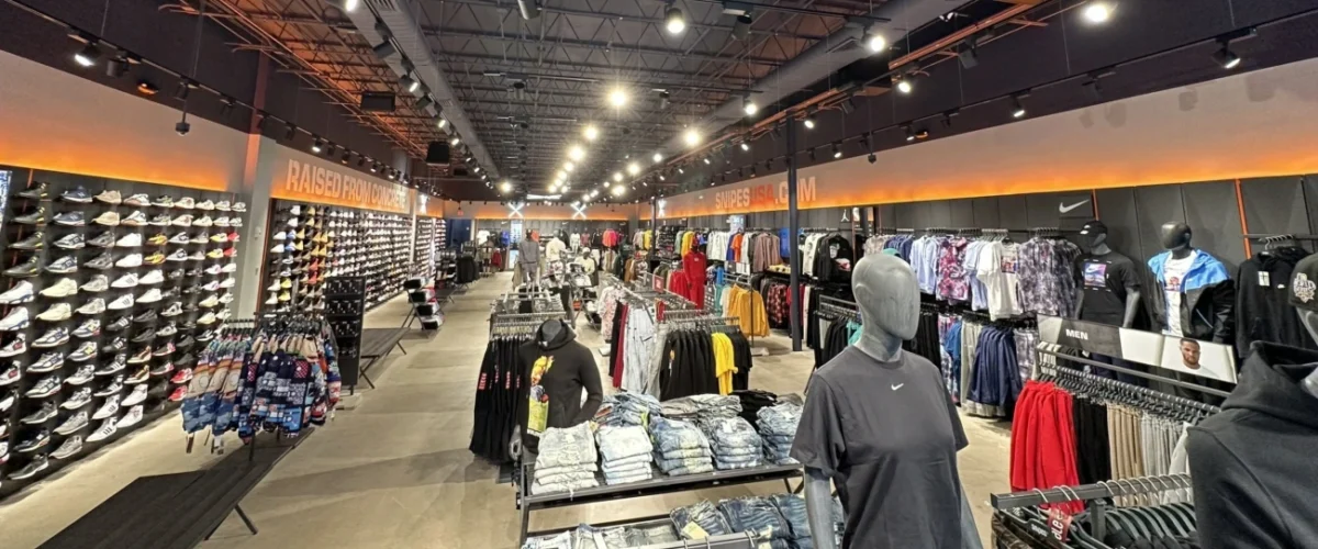 snipes baltimore alameda store interior 90sneakers com