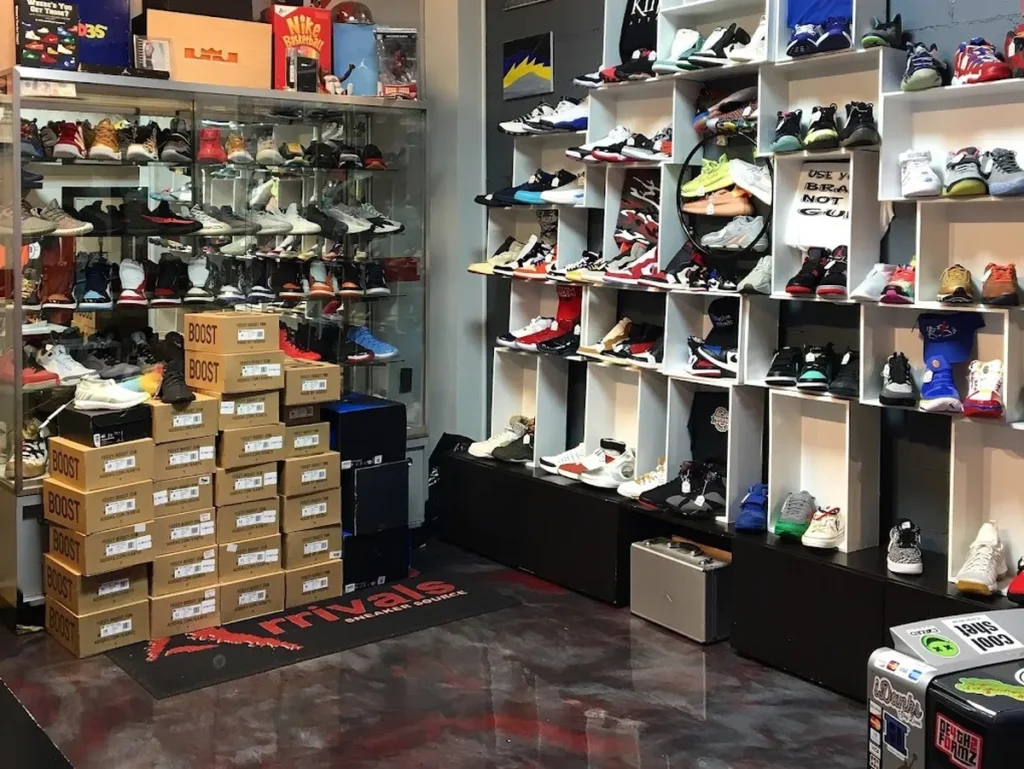 Exclusive sneaker store Xclusive Arrivals Sneaker Boutique